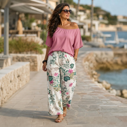 Camilla Panariello™ Coordinated Vacation Set for Effortless Style