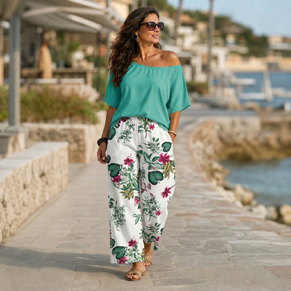 Camilla Panariello™ Coordinated Vacation Set for Effortless Style