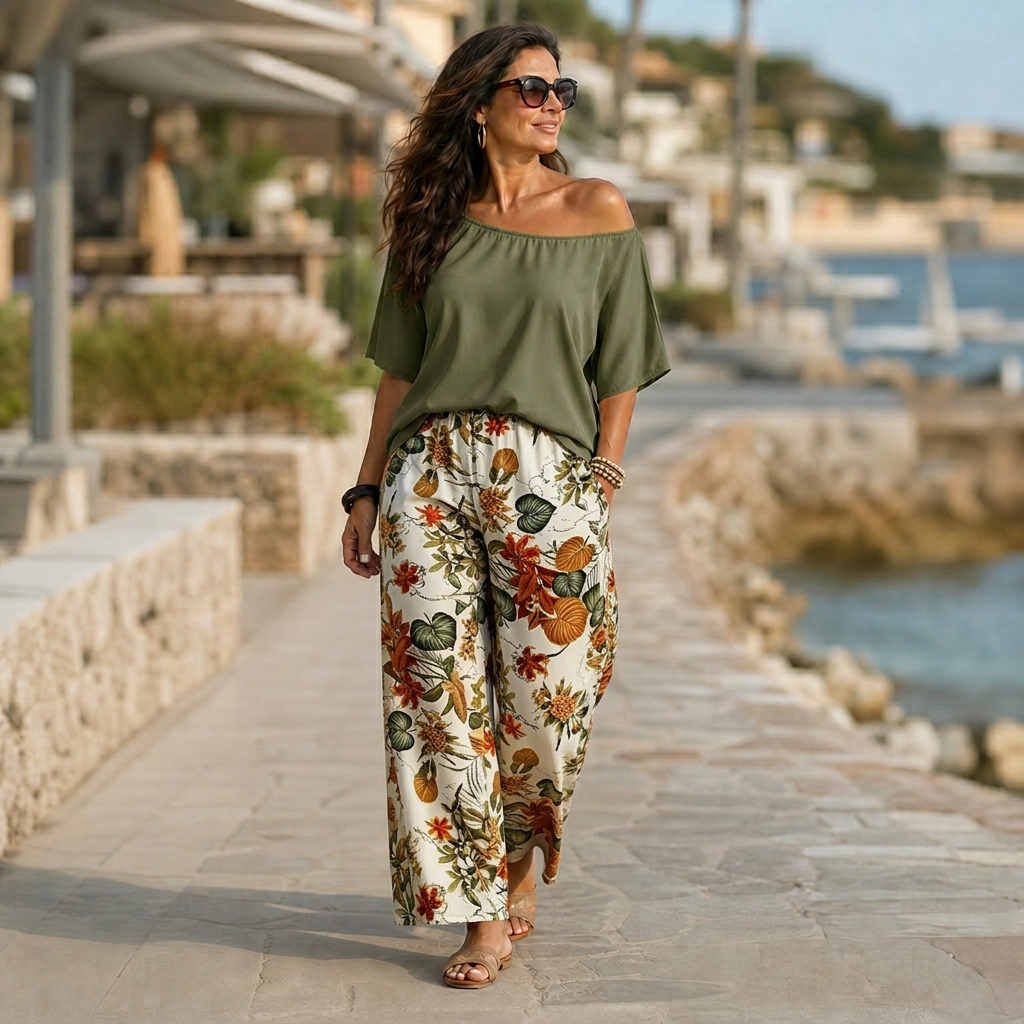Camilla Panariello™ Coordinated Vacation Set for Effortless Style
