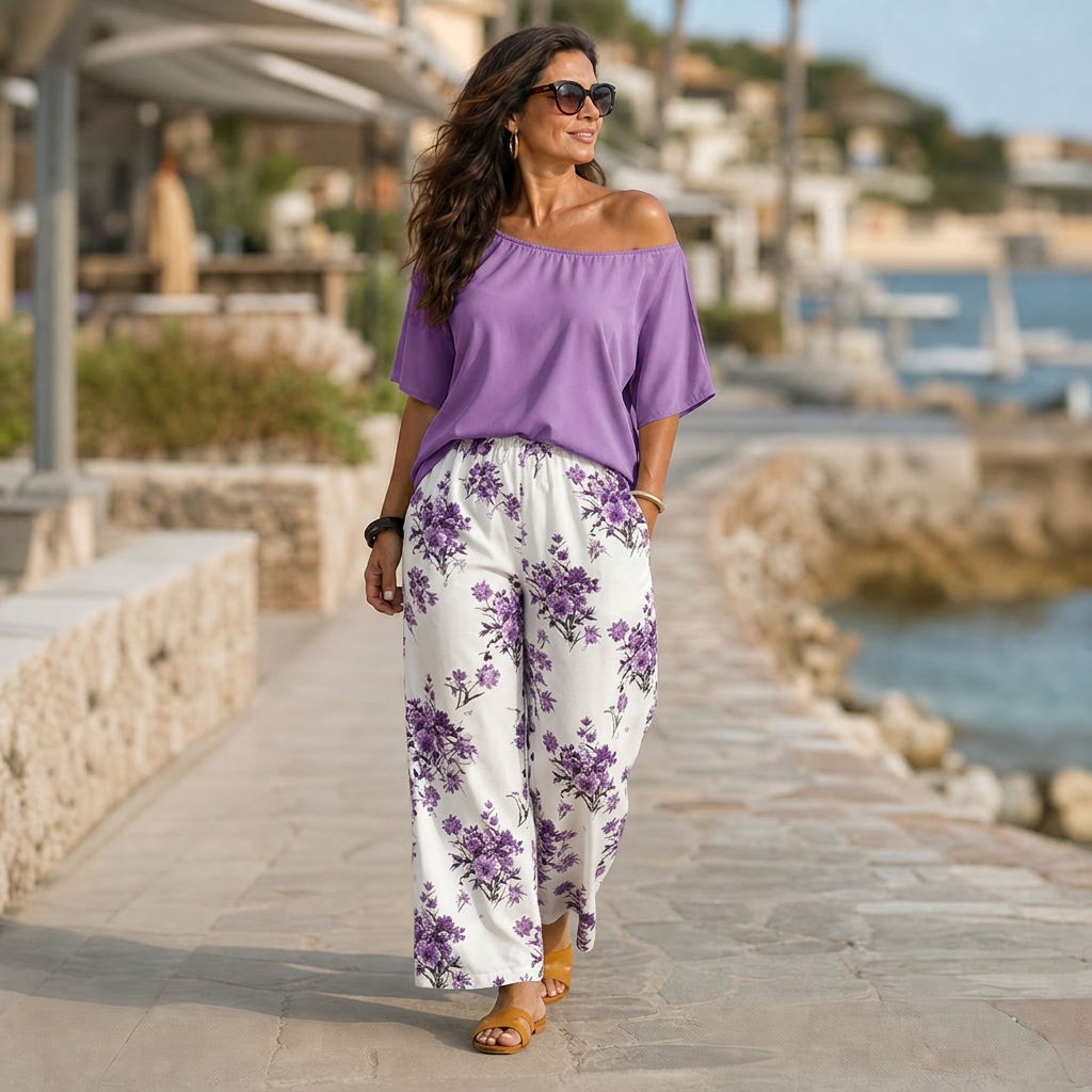 Camilla Panariello™ Coordinated Vacation Set for Effortless Style