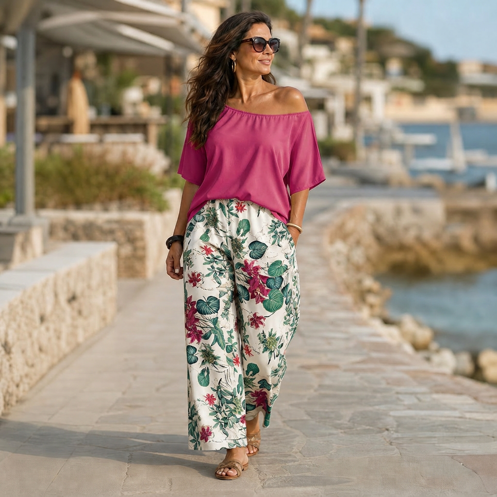 Camilla Panariello™ Coordinated Vacation Set for Effortless Style