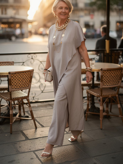 Candida Astolfi™ Effortless Loose Fit Two-Piece Set