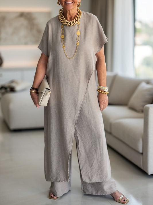 Candida Astolfi™ Effortless Loose Fit Two-Piece Set
