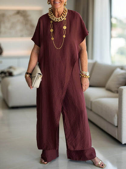 Candida Astolfi™ Effortless Loose Fit Two-Piece Set