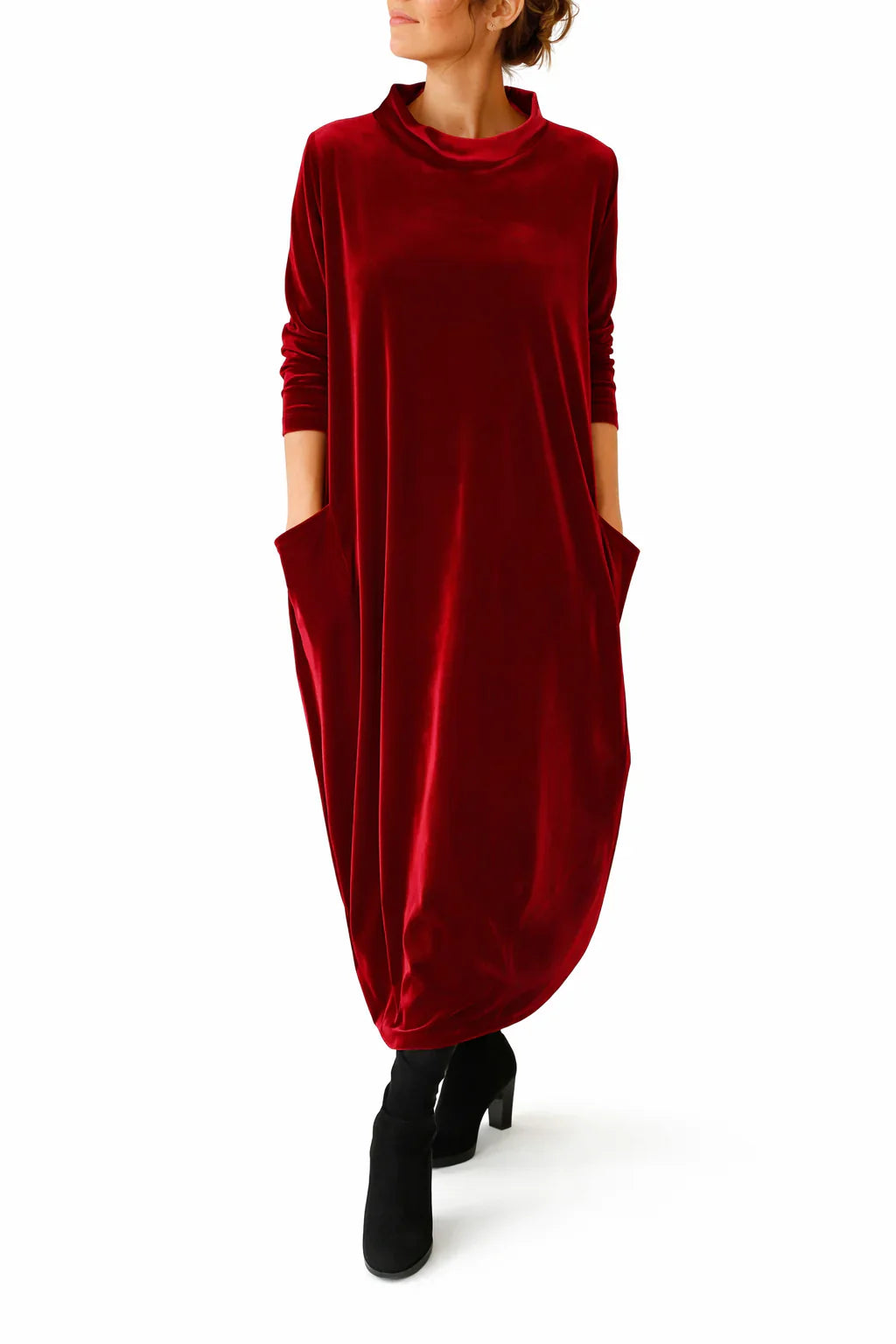 Candida Manganelli™ Cozy Maxi Dress for Effortless Style