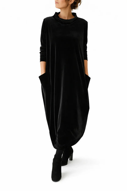 Candida Manganelli™ Cozy Maxi Dress for Effortless Style