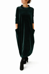 Candida Manganelli™ Cozy Maxi Dress for Effortless Style