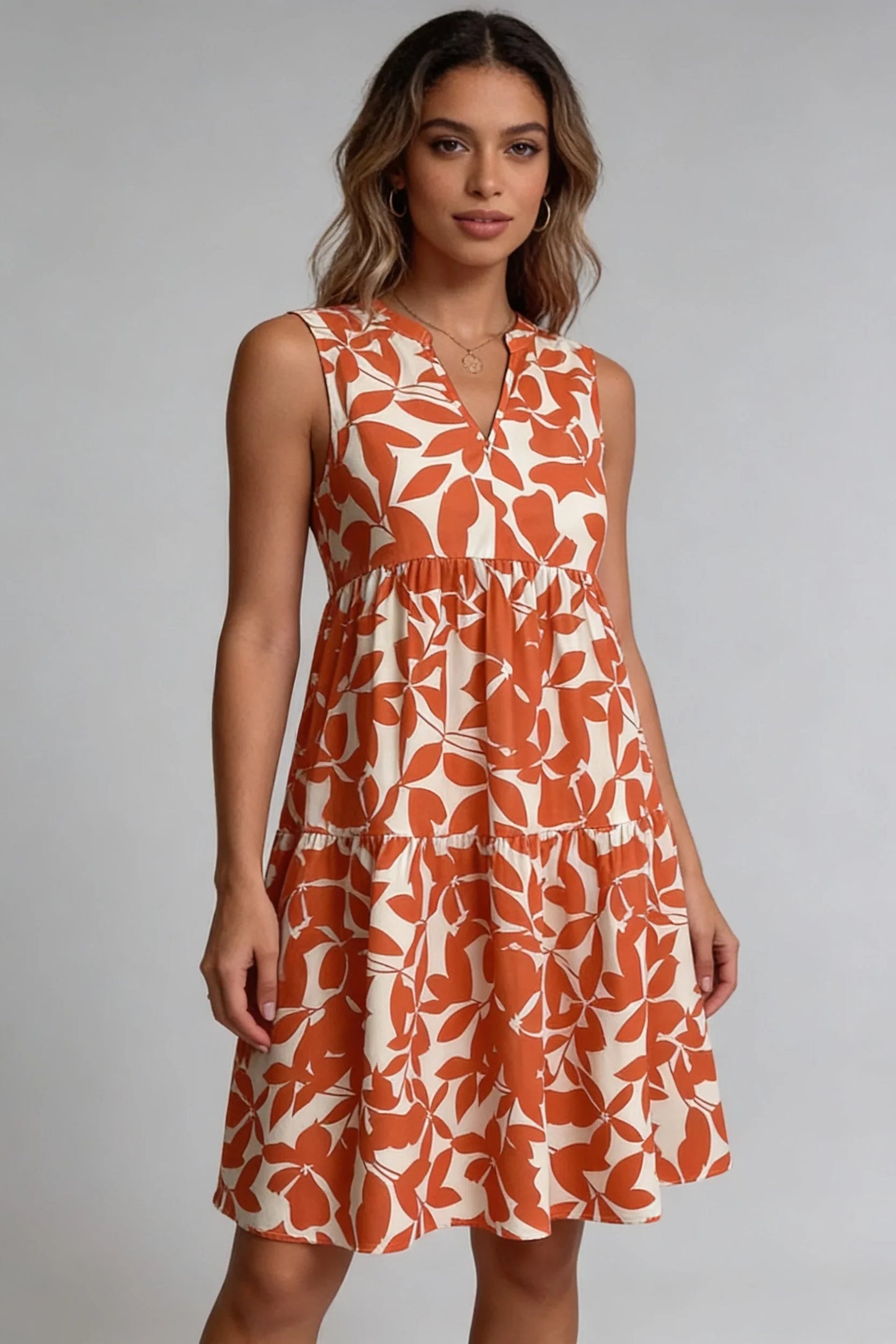 Candida Vettori™ Breathable Floral Summer Dress for Effortless Style