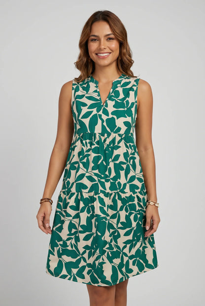 Candida Vettori™ Breathable Floral Summer Dress for Effortless Style