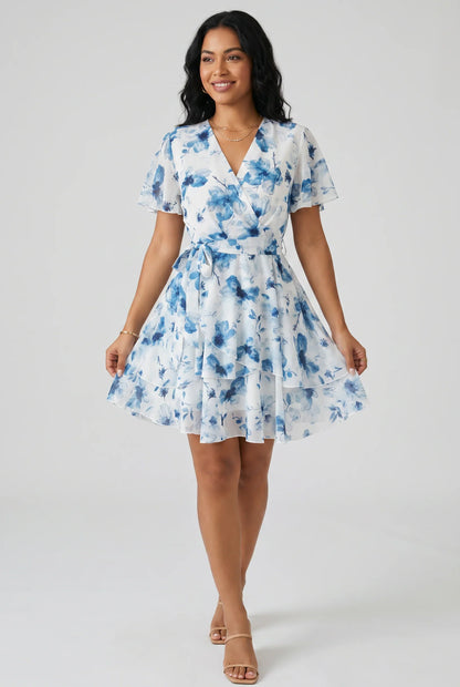 Candida Vettori™ Breathable Floral Summer Dress for Effortless Style