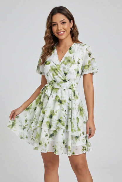 Candida Vettori™ Breathable Floral Summer Dress for Effortless Style