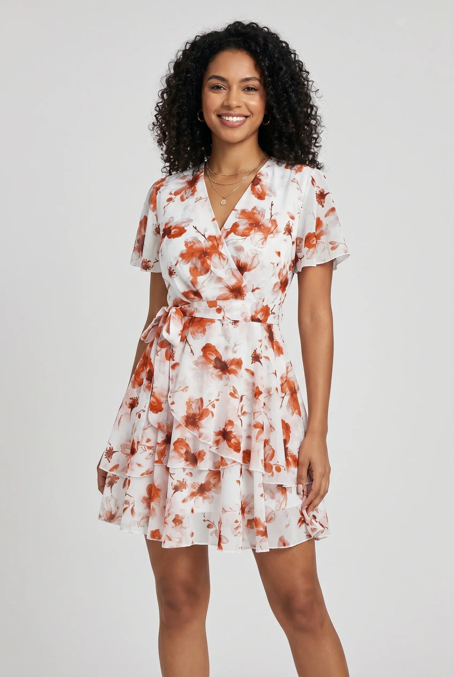 Candida Vettori™ Breathable Floral Summer Dress for Effortless Style