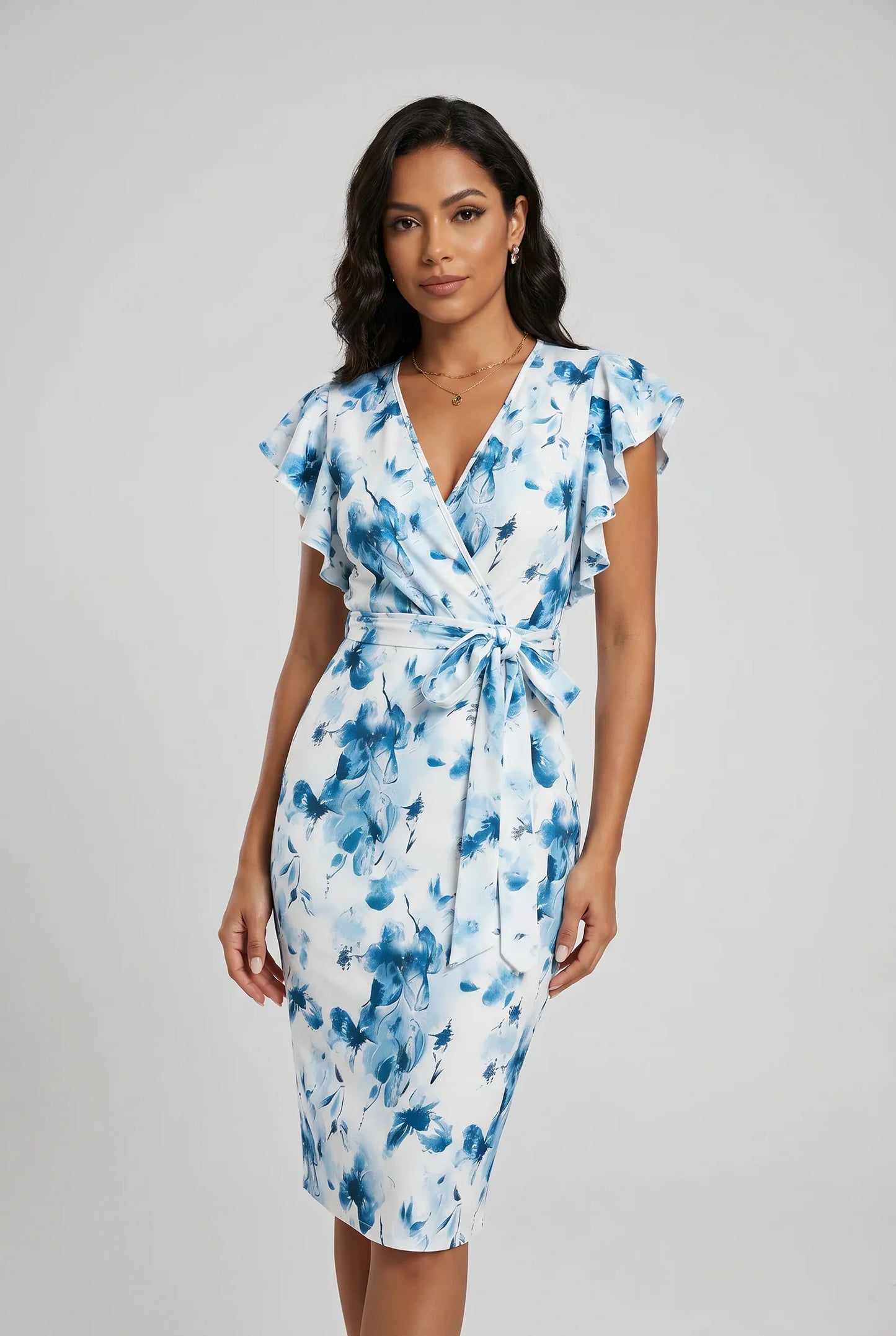 Candida Vettori™ Breathable Floral Summer Dress for Effortless Style