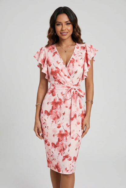 Candida Vettori™ Breathable Floral Summer Dress for Effortless Style