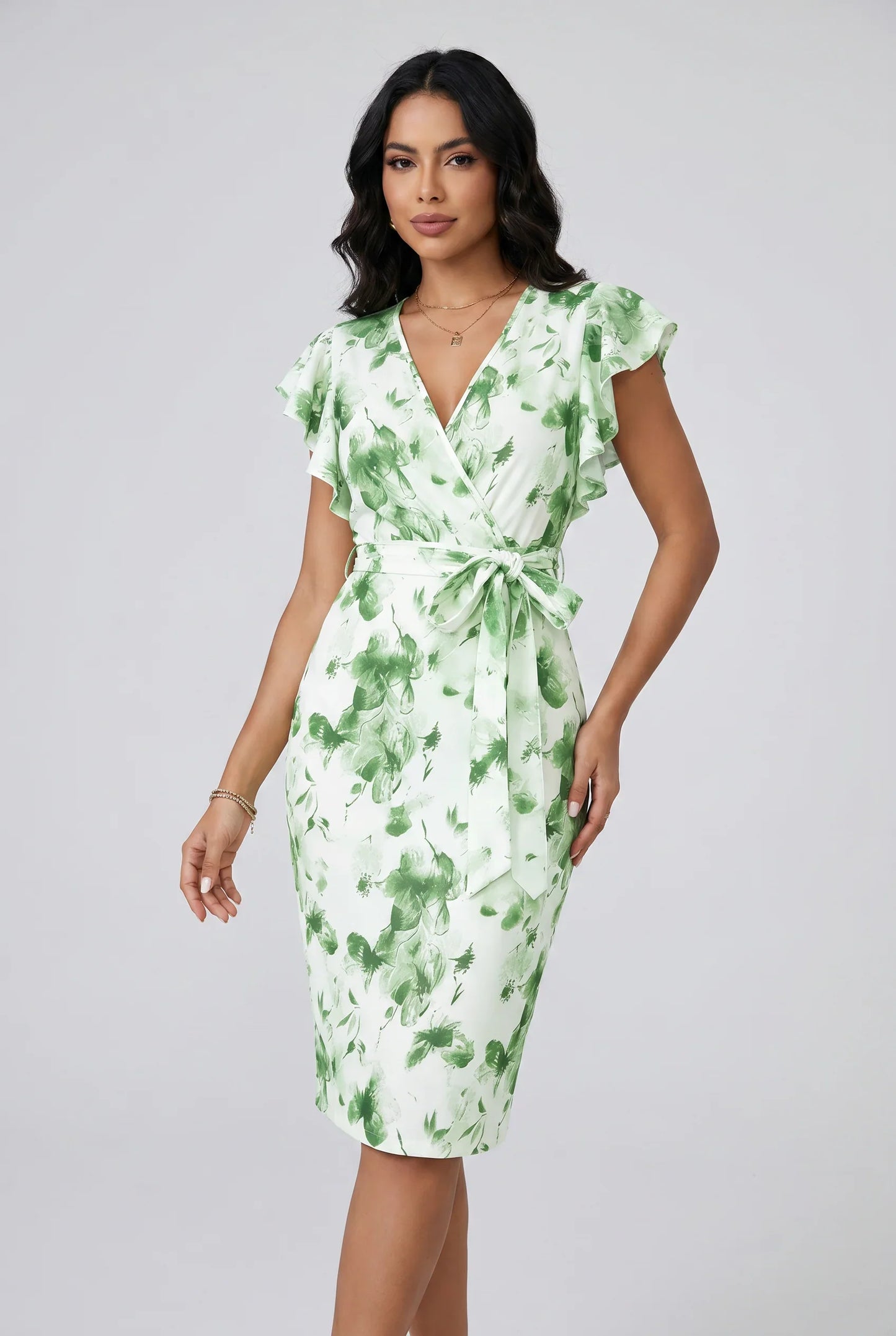 Candida Vettori™ Breathable Floral Summer Dress for Effortless Style