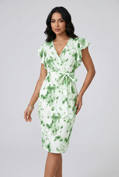 Candida Vettori™ Breathable Floral Summer Dress for Effortless Style