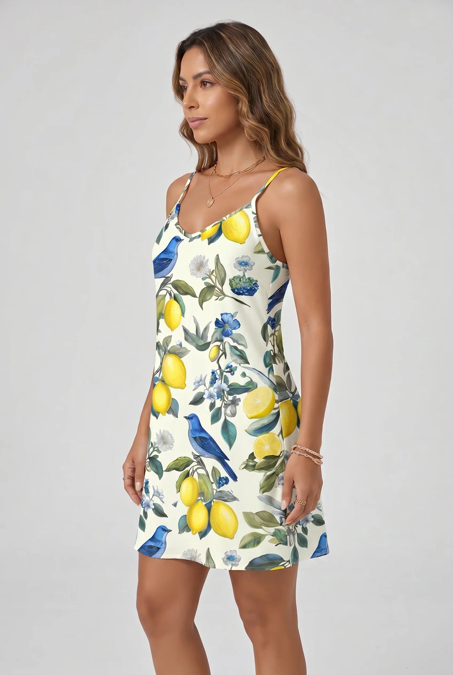 Candida Vettori™ Breathable Floral Summer Dress for Effortless Style