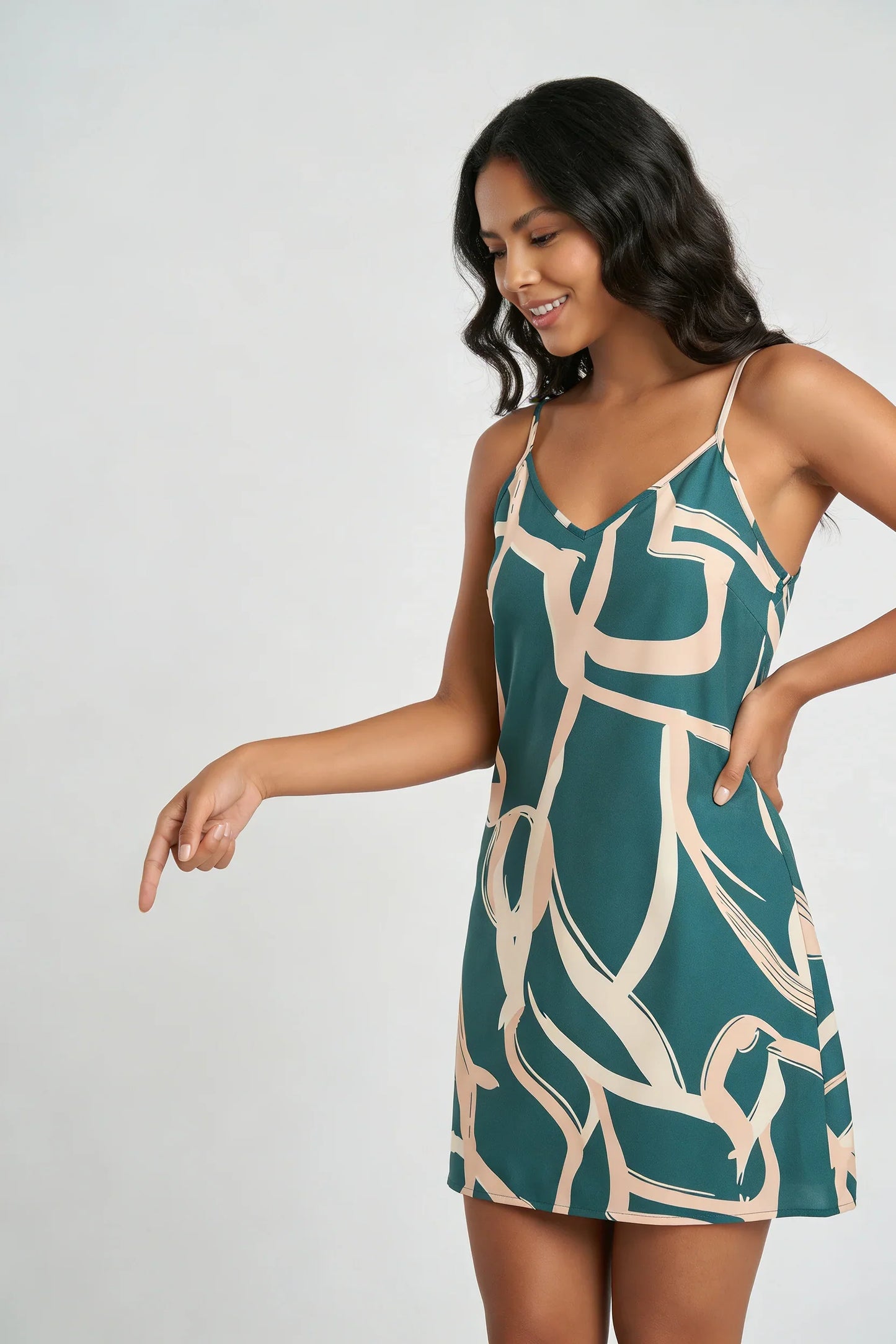 Candida Vettori™ Breathable Floral Summer Dress for Effortless Style