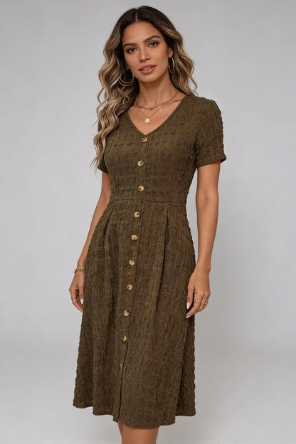 Candida Vettori™ Breathable Floral Summer Dress for Effortless Style