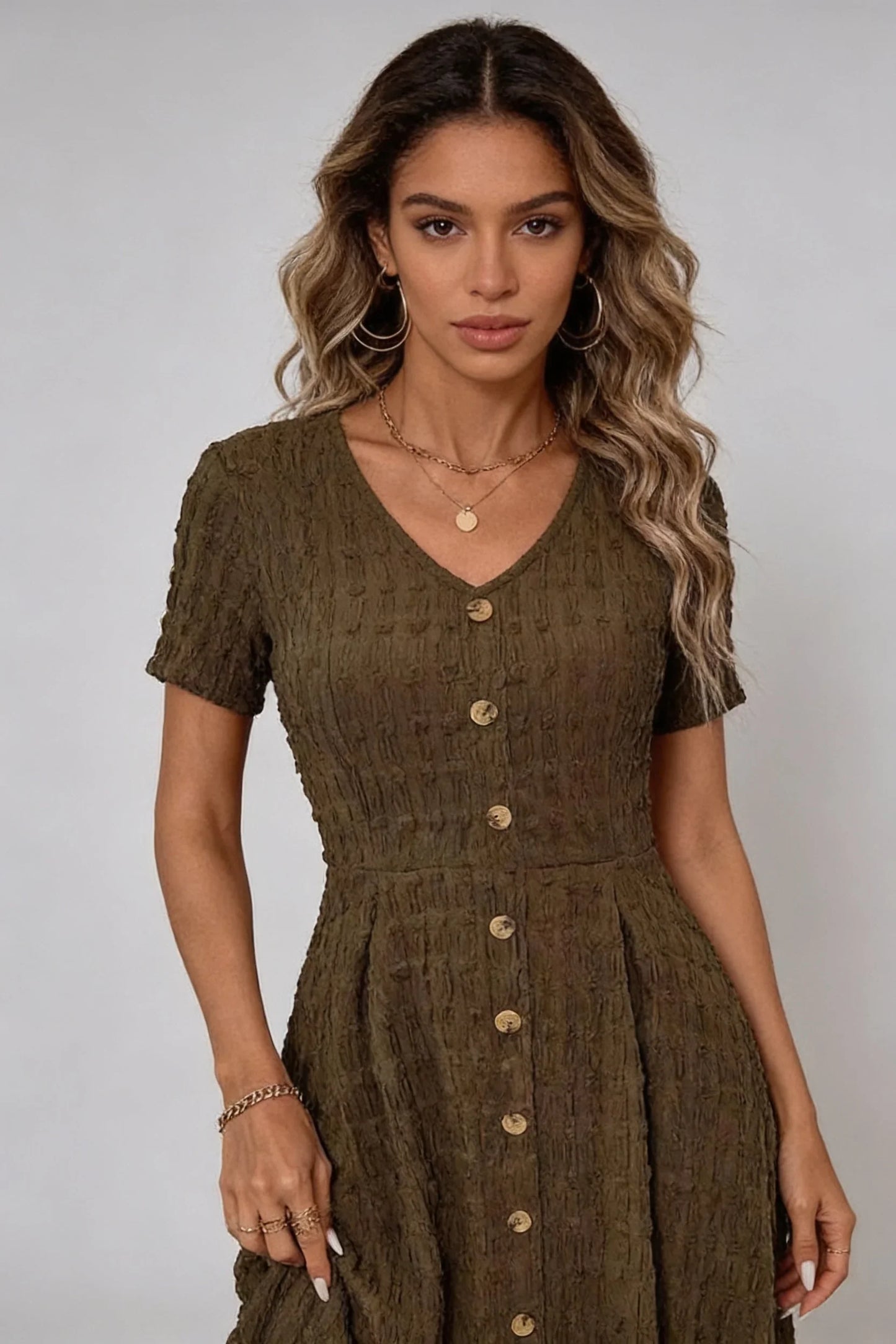 Candida Vettori™ Breathable Floral Summer Dress for Effortless Style