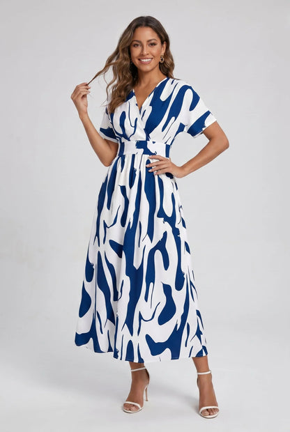 Candida Vettori™ Breathable Floral Summer Dress for Effortless Style