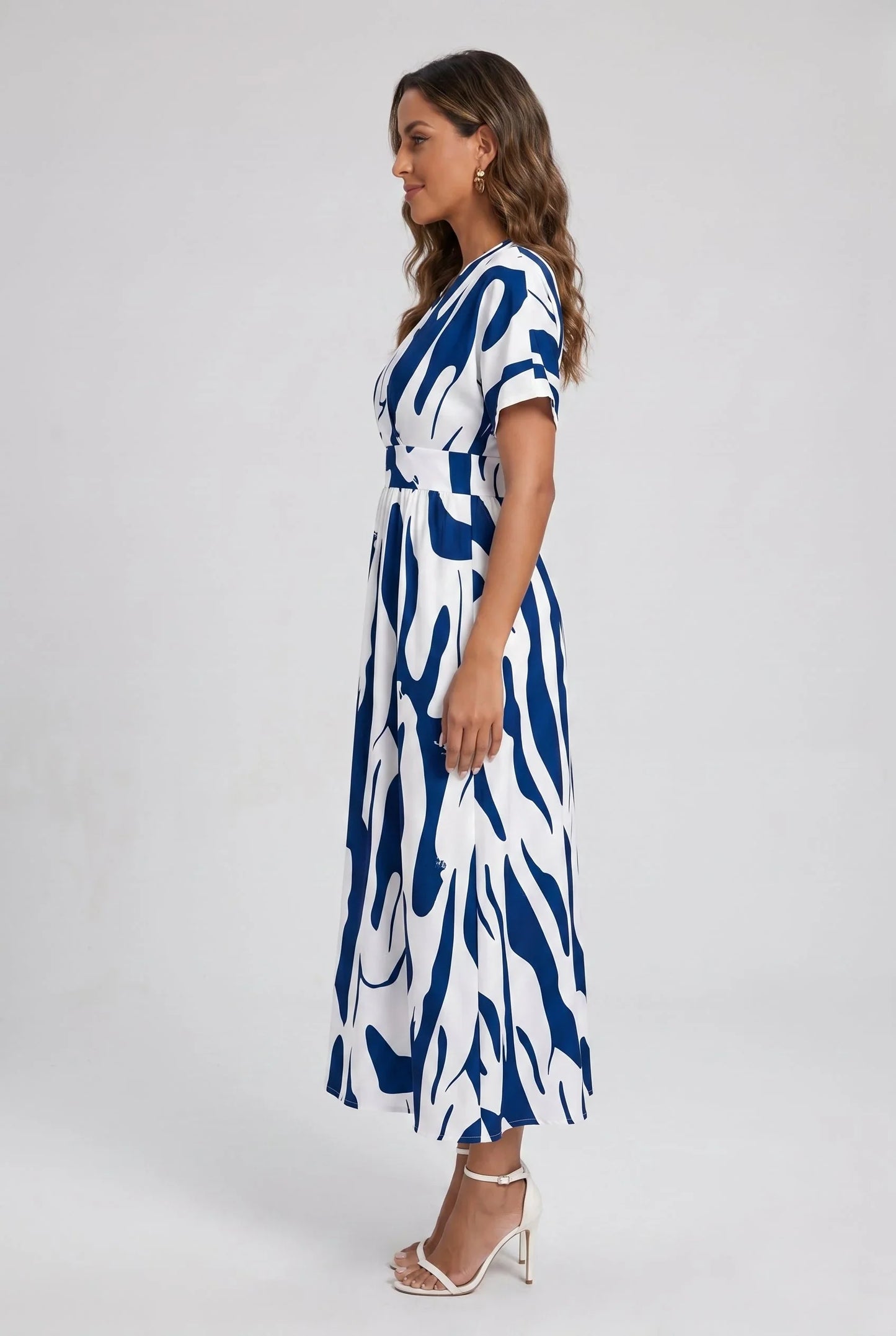 Candida Vettori™ Breathable Floral Summer Dress for Effortless Style