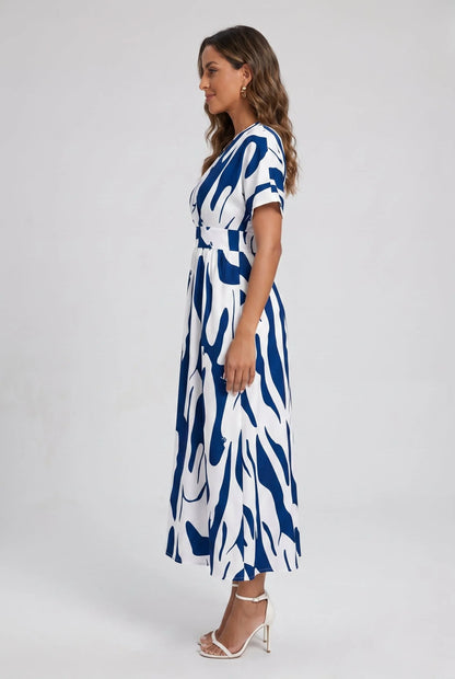 Candida Vettori™ Breathable Floral Summer Dress for Effortless Style