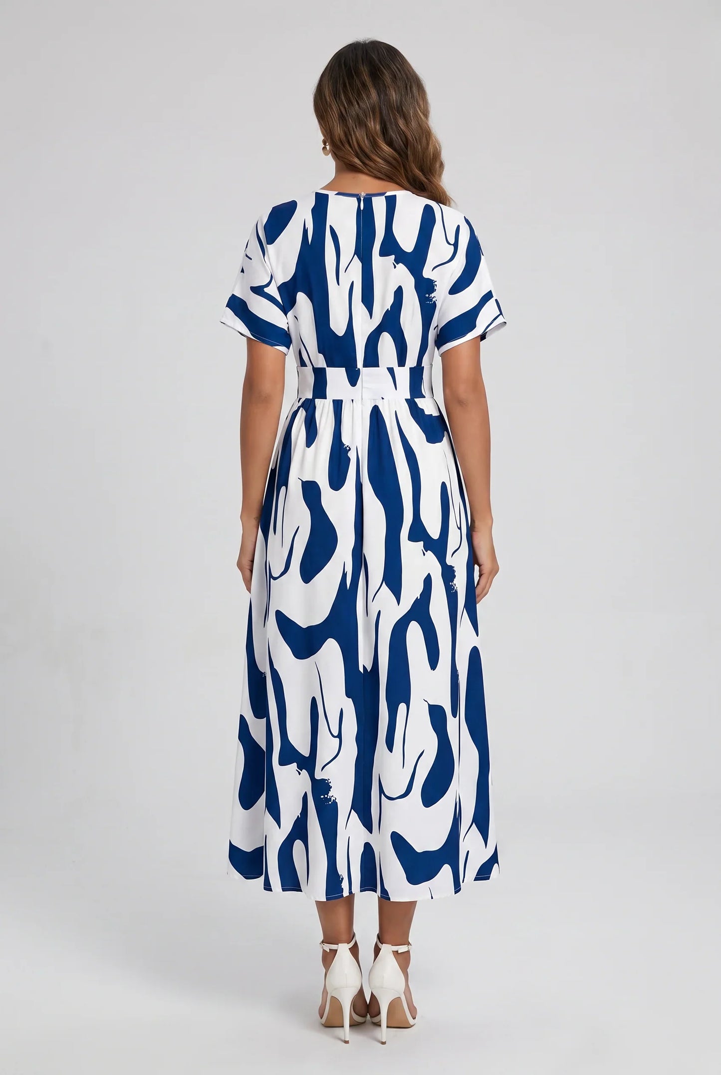 Candida Vettori™ Breathable Floral Summer Dress for Effortless Style