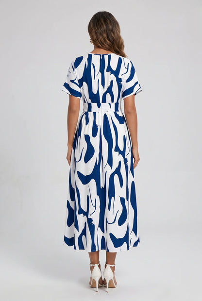 Candida Vettori™ Breathable Floral Summer Dress for Effortless Style