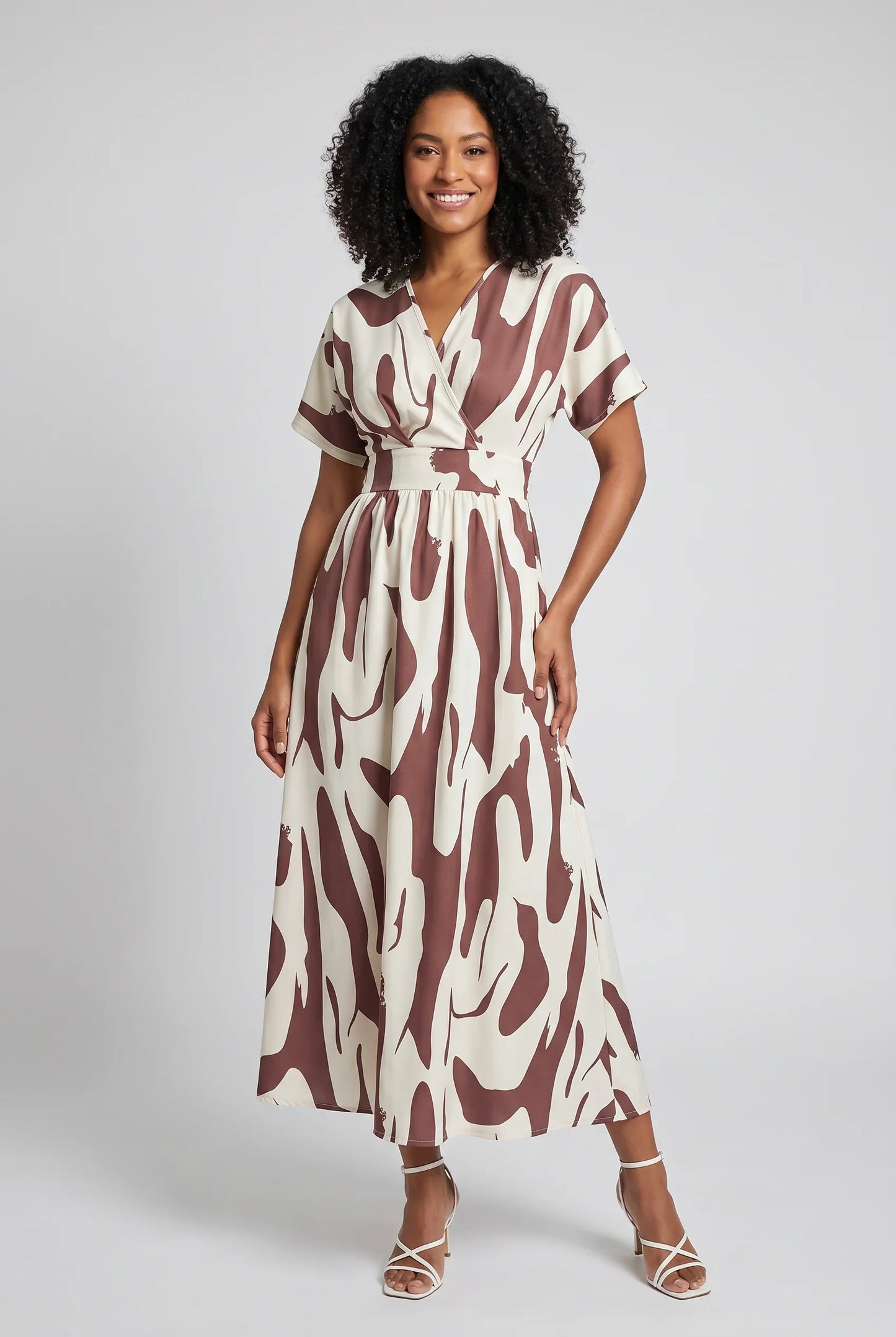Candida Vettori™ Breathable Floral Summer Dress for Effortless Style