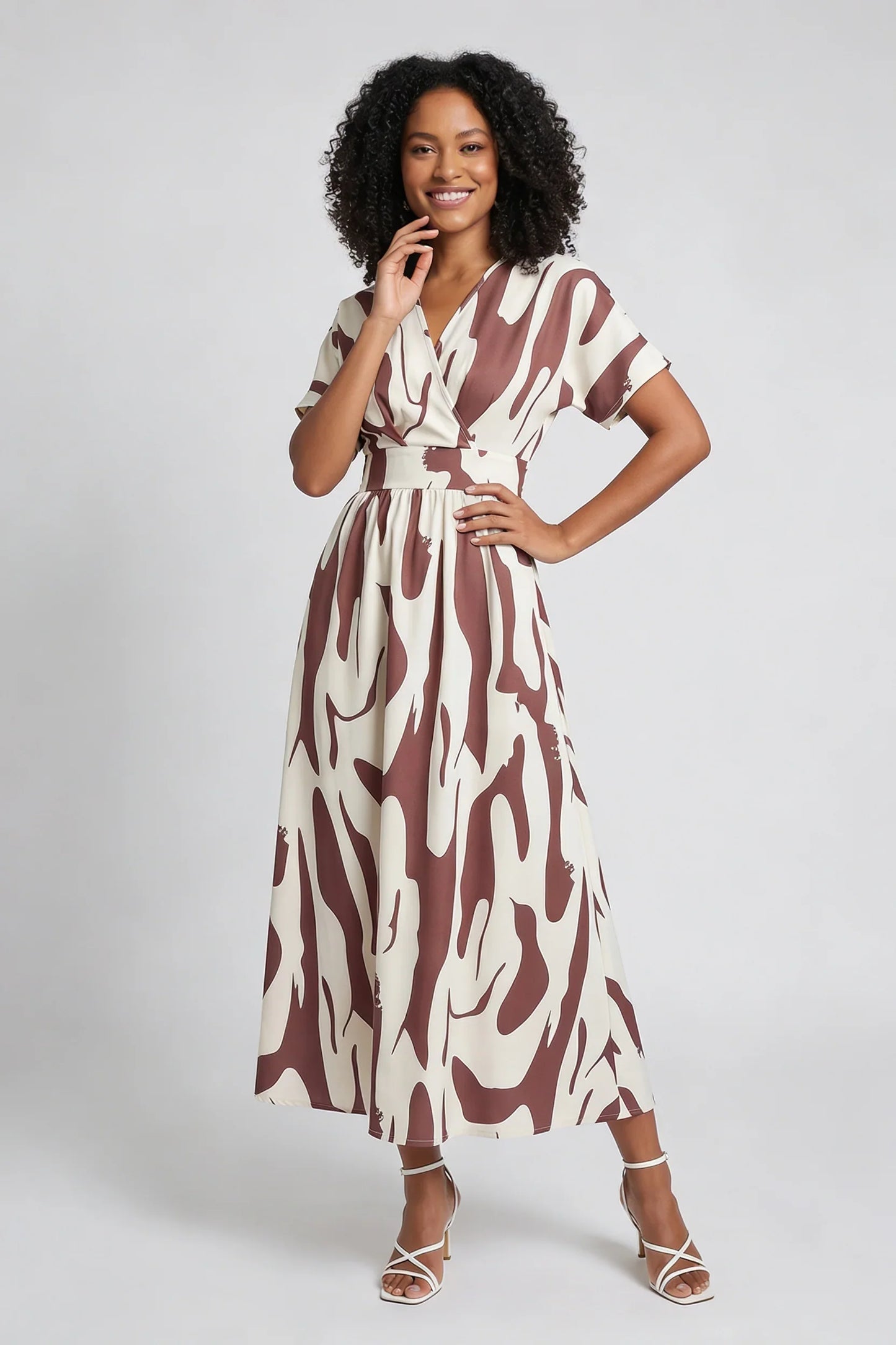 Candida Vettori™ Breathable Floral Summer Dress for Effortless Style