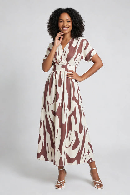 Candida Vettori™ Breathable Floral Summer Dress for Effortless Style