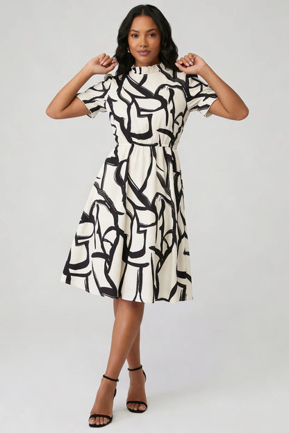 Candida Vettori™ Breathable Floral Summer Dress for Effortless Style