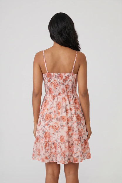 Candida Vettori™ Breathable Floral Summer Dress for Effortless Style