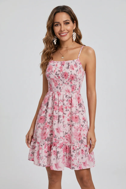 Candida Vettori™ Breathable Floral Summer Dress for Effortless Style