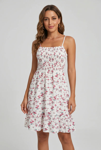 Candida Vettori™ Breathable Floral Summer Dress for Effortless Style