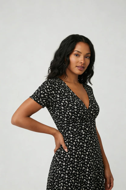 Candida Vettori™ Breathable Floral Summer Dress for Effortless Style