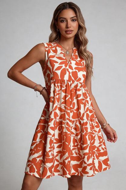Candida Casual Summer Floral Dress - main front product view