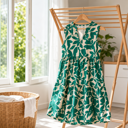 Candida Vettori™ Breathable Floral Summer Dress for Effortless Style