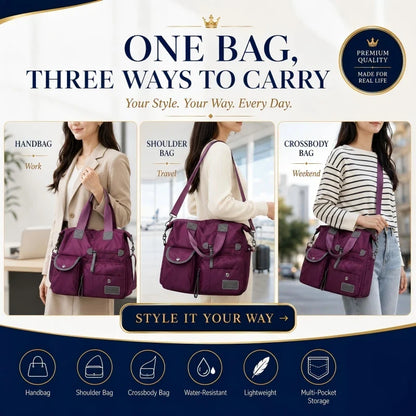 CarryLux™ Spacious Everyday Tote for Effortless Organization