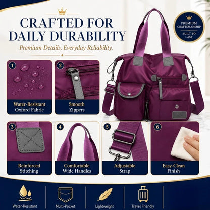 CarryLux™ Spacious Everyday Tote for Effortless Organization