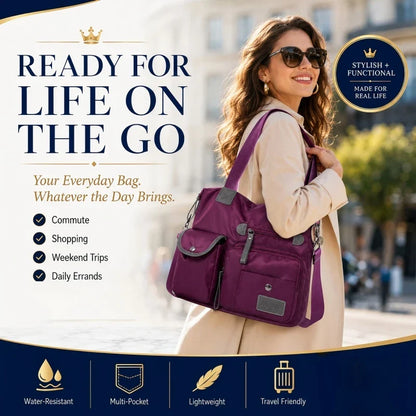 CarryLux™ Spacious Everyday Tote for Effortless Organization