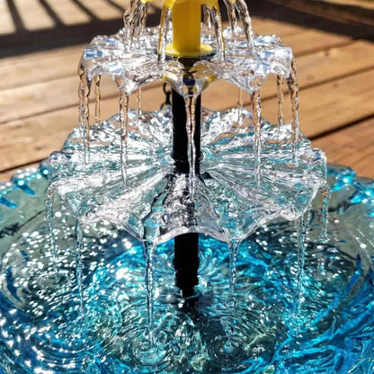 Cascadelle™ Solar Powered Cascading Bird Bath Fountain