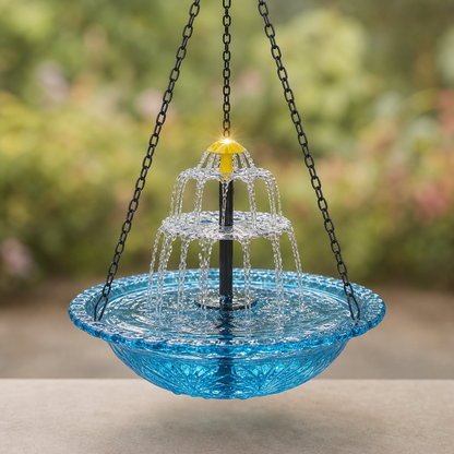 Cascadelle™ Solar Powered Cascading Bird Bath Fountain