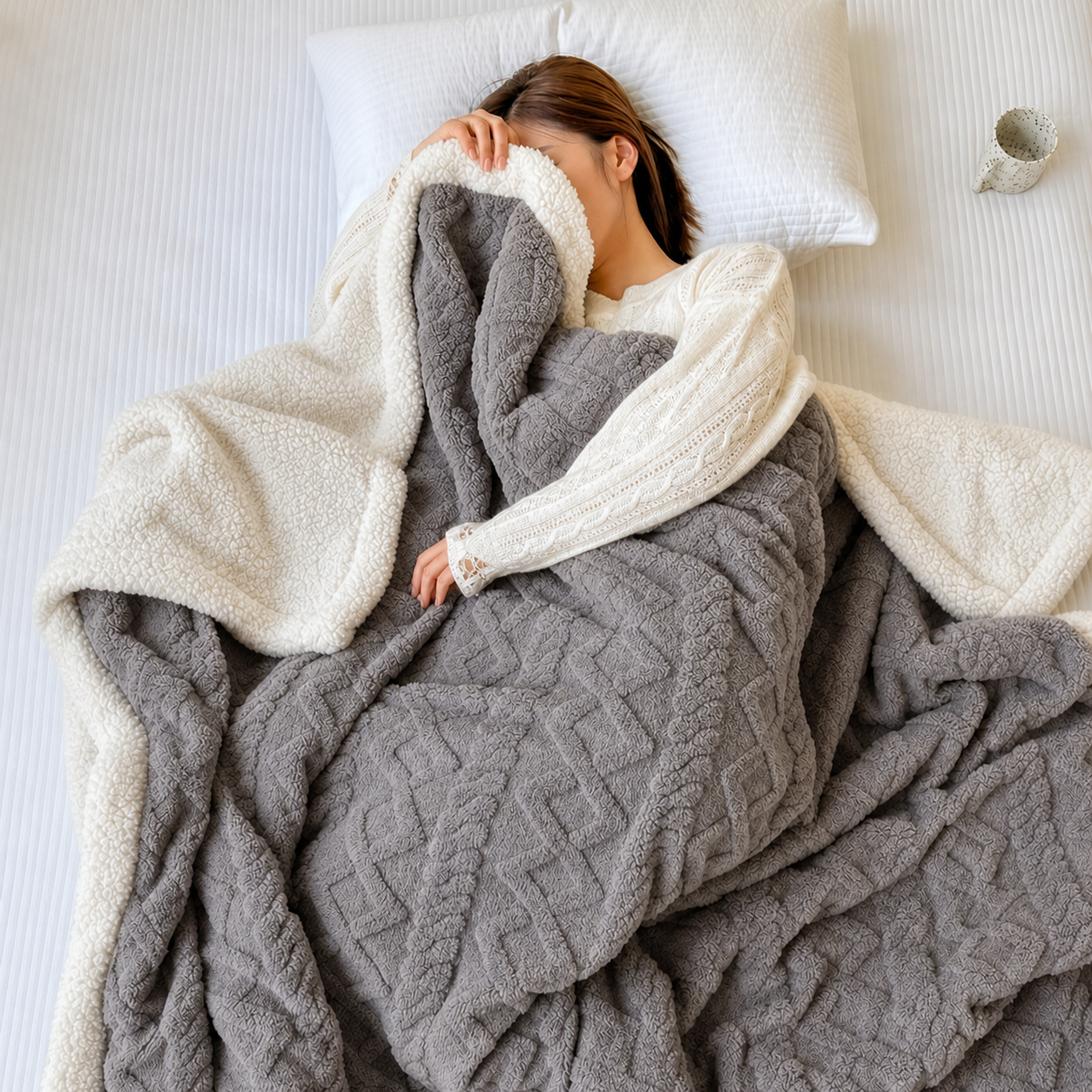 Cashmera™ Cozy Throw Blanket for Elegant Comfort