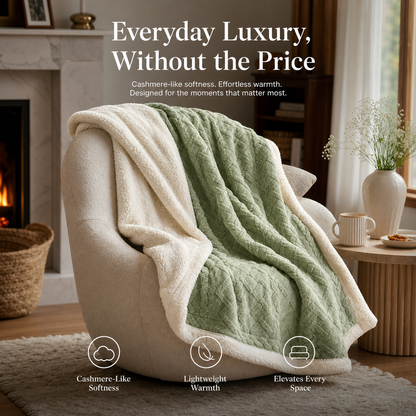 Cashmera™ Cozy Throw Blanket for Elegant Comfort