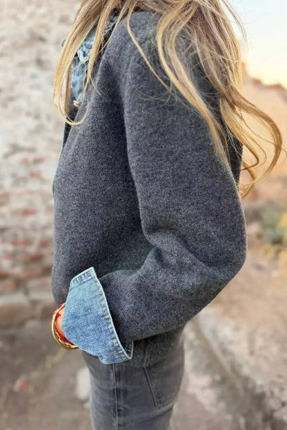 Cassandra Borghi™ Trimmed Cardigan for Effortless Everyday Style