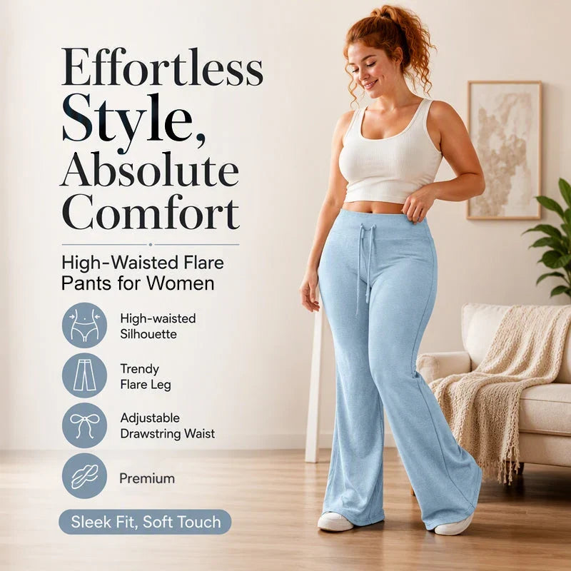 Caterina Boselli Women's High Waist Flared Pants - main product view
