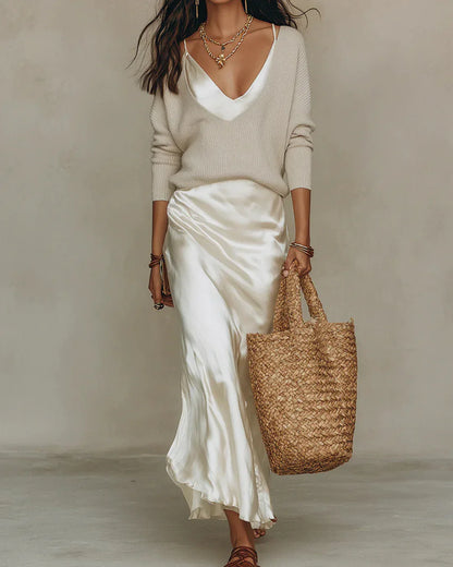 Caterina Gualandi™ Coordinated Dress Set for Effortless Elegance