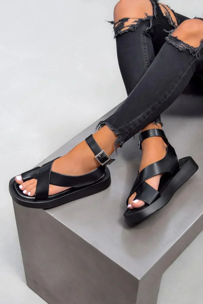 Caterina Zecchini™ Chunky Gladiator Sandals for Bold Summer Style